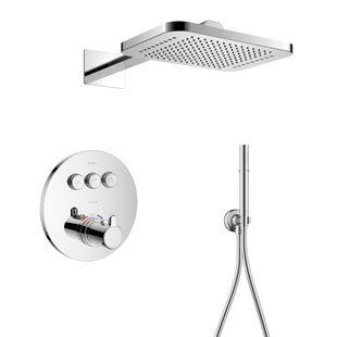 Imprese SMART Click хром. Душевая Система с Термостатом скрытый монтаж. ZMK101901244 87342 фото