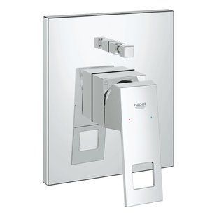 Grohe Eurocube Смеситель скрытого монтажа на 2 выхода для ванны, однорычажный Grohe 19896000 19896000 фото