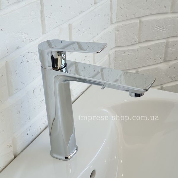 Imprese Vite хром. Смеситель для умывальника, высокий: 150x165/35. f03507401AB 84128 фото
