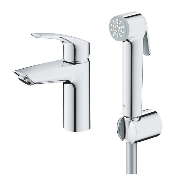 EUROSMART NEW змішувач для умивальника з гігієнічним душем Grohe 23124003 23124003 фото