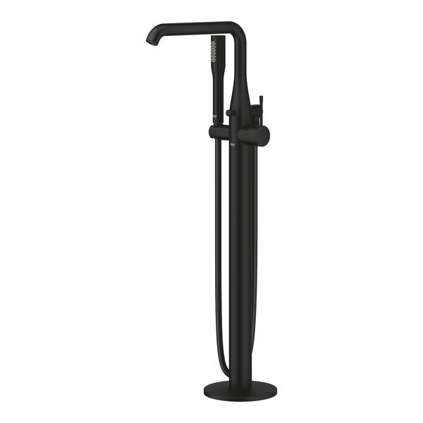 Матовый черный Смеситель для ванны, отдельностоящий, напольный, Grohe Essence 25248KF1 25248KF1 фото