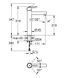 Concetto высокий смеситель для умывальника раковины Grohe 23920001 23920001 фото 4
