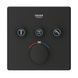 Grohtherm SmartControl матовый черный смеситель Термостат скрытого монтажа, 3 выхода, кнопки, Grohe 102167KF00 102167KF00 фото 3