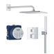Душевая система скрытого монтажа с термостатом, лейка стик, хром Grohe Grohtherm Cube 34868000 34868000 фото 1