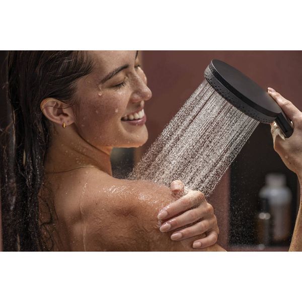 RAINDANCE ALIVE SELECT S ручний душ (3 типи струменів RainAir, PowderRain, Massage), чорний матовий HANSGROHE 24500670 24500670 фото