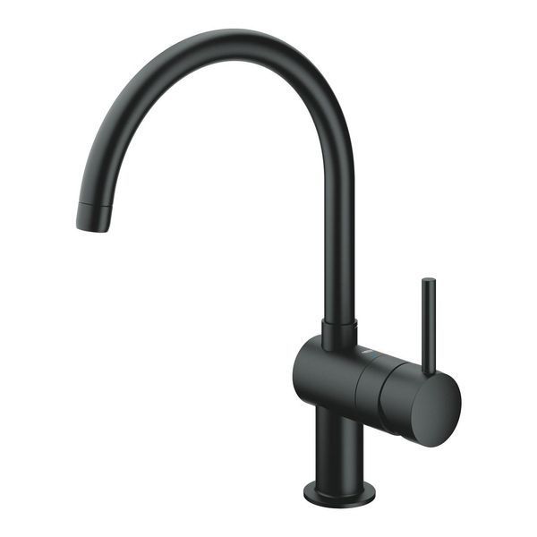 Minta черный Смеситель для кухни однорычажный, DN 15, Grohe 32917KS0 32917KS0 фото