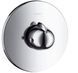 Ecostat - термостат, зовнішня частина HANSGROHE 15710000 Hansgrohe 15710000 15710000 фото 1
