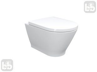 Унітаз підвісний з кришкою без обідка Imprese LEDNICE c06807900 101244 фото