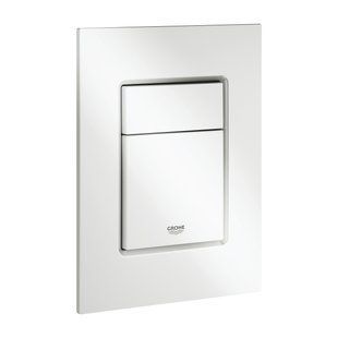 Біла Накладна панель змиву кнопка інсталяції для унітазу GROHE Skate Cosmopolitan S 37535SH0 37535SH0 фото