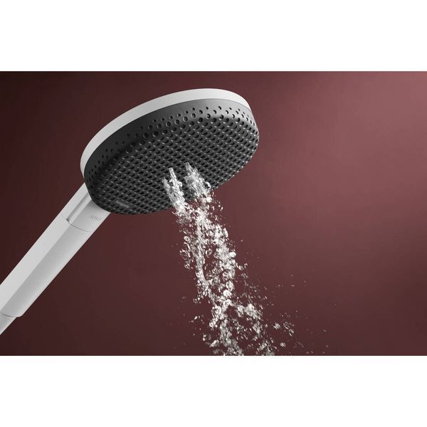 RAINDANCE ALIVE SELECT S ручний душ (3 типи струменів RainAir, PowderRain, Massage), білий матовий HANSGROHE 24500700 24500700 фото
