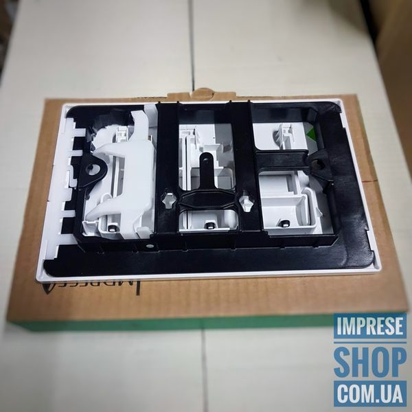 PANI bila белая кнопка смывная клавиша для инсталляции IMPRESE i9040WOLIpure 63469 фото