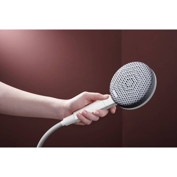 RAINDANCE ALIVE SELECT S ручний душ (3 типи струменів RainAir, PowderRain, Massage), білий матовий HANSGROHE 24500700 24500700 фото