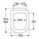 Сидіння кришка для унітаза Villeroy & Boch Subway 9M55S101 SoftClosing QuickRelease White Alpin 9M55S101 фото 3