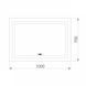 Зеркало 70x100 с подсветкой, подогревом, часами, Imprese KARLOV Option m08607600ME 96453 фото 3