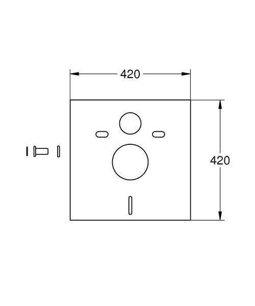 Шумоизоляционный комплект Grohe 37131000 37131000 фото