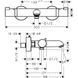 Ecostat Comfort Термостат для ванни Hansgrohe 13114000 13114000 фото 2