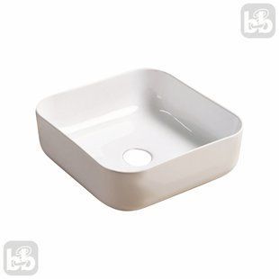 Накладной умывальник 38,5 см раковина на столешницу Imprese i-FORM с06010603-38 93457 фото