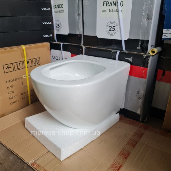 Унітаз підвісний з кришкою Imprese ROZKOS TWIST c06310103 93534 фото