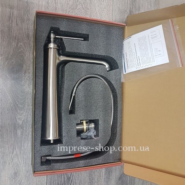 HYDRANT винтажный смеситель для умывальника высокий IMPRESE ZMK031806011 60060 фото