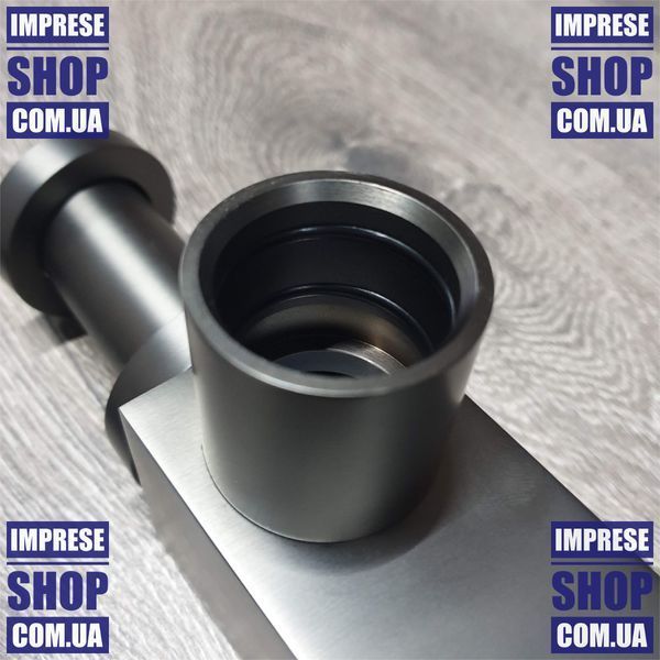 Графитовый Сифон для умывальника, без слива: 1/4. Imprese GRAFIKY ZMK041807600 68218 фото