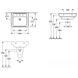 Умывальник 60*47см VERITY DESIGN раковина Villeroy&Boch 51036001 51036001 фото 2