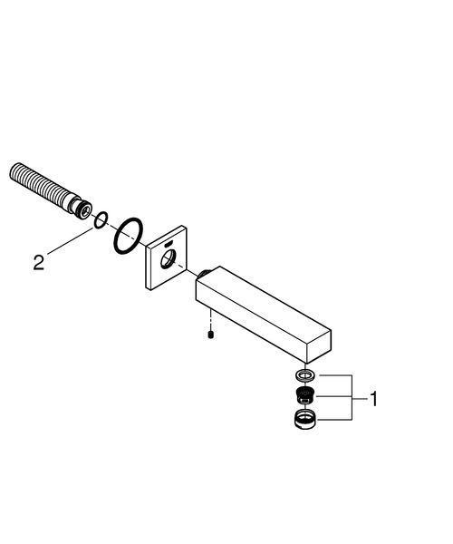 Излив для ванны Grohe Eurocube 13303000 13303000 фото