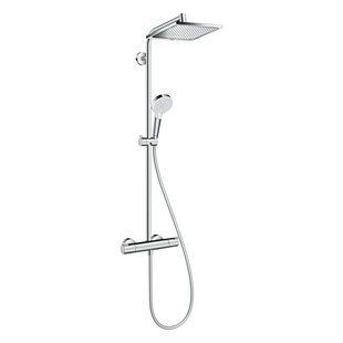 Crometta Е 240 1jet Showerpipe Душова система з термостатом, хром Hansgrohe 27271000 27271000 фото