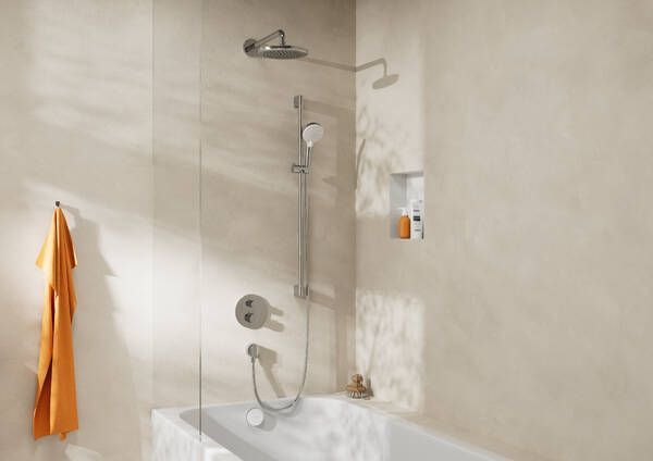 TUBSET UNIVERSAL Злив/перелив для ванни з сифоном HANSGROHE 58152180 58152180 фото