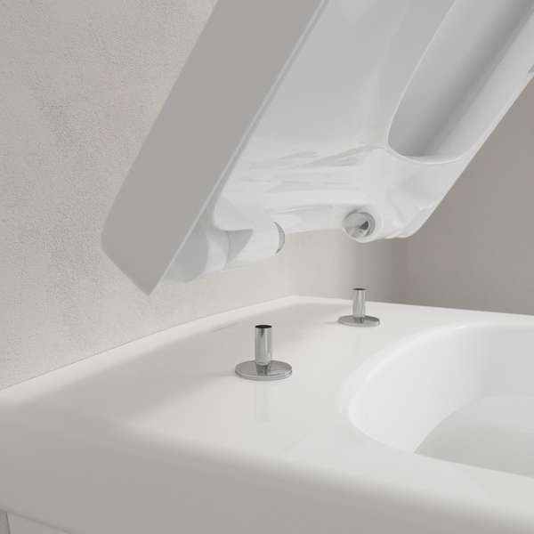 Сиденье крышка для унитаза Villeroy & Boch Architectura 9M58S101 SoftClosing QuickRelease White Alpin 9M58S101 фото