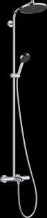 ACTIVERA S 240 1jet EcoSmart Showerpipe душова система з термостатом для ванни, хром HANSGROHE 28871000 28871000 фото