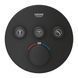 GROHTHERM SmartControl матовый черный смеситель термостат скрытого монтажа на 3 потребителя, кнопки, Grohe 29508KF0 29508KF0 фото 3