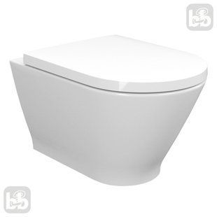 Унітаз підвісний безобідковий з кришкою Slim slow-closing Imprese VYSKOV New i11333 78637 фото