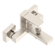 Змішувач для ванни, колір нікель, квадратний soft-cube, 159/35. Imprese Bilovec f03200906AB 94014 фото 3