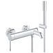 Essence Смеситель для ванны, однорычажный, с душевым набором, лейка стик, Grohe 33628001 33628001 фото 1