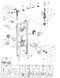 Rapid SL 3в1 инсталляция для подвесного унитаза кнопка хром Grohe 39501000 39501000 фото 3