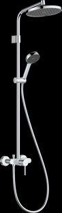 ACTIVERA S 240 1jet EcoSmart Showerpipe душова система зі змішувачем, хром HANSGROHE 28875000 28875000 фото