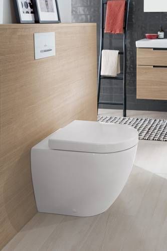 Сидіння кришка для унітаза Villeroy & Boch 9M68S101 Subway 2.0 SoftClosing QuickRelease White Alpin 9M68S101 фото