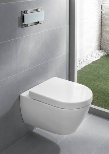Сидіння кришка для унітаза Villeroy & Boch 9M68S101 Subway 2.0 SoftClosing QuickRelease White Alpin 9M68S101 фото