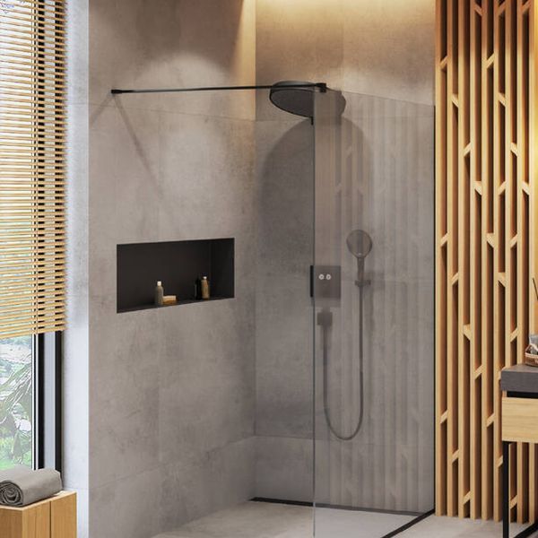 Porter E Душовий тримач, колiр покриття матовий чорний HANSGROHE 28387670 28387670 фото