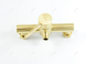 Золотий Змішувач для душа, з ручкою стік, cepillado oro, Volle Cruze 1547.100115 1547.100115 фото 3