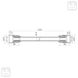 Imprese Grafiky графитовый Шланг для душа, нержсталь (150см; 1/2x1/2; anti-twist). ZMK0423070362 93809 фото 2