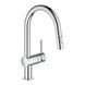 Змішувач для кухні з лійкою висувним виливом носиком, хром GROHE MINTA 32321002 32321002 фото 1
