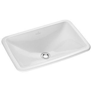 Врезной умывальник 67,5см встраиваемый поверх столешницы, Villeroy&Boch LOOP & FRIENDS 61452001 61452001 фото