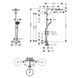 Raindance Select S Душова система Showerpipe 240 1jet P, з термостатом, колiр покриття матовий чорний HANSGROHE 27633670 27633670 фото 2