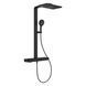 Rainshower Aqua Pure матова чорна Душова система з термостатом колона кнопки Grohe 100961KF00 100961KF00 фото 2