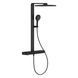 Rainshower Aqua Pure матова чорна Душова система з термостатом колона кнопки Grohe 100961KF00 100961KF00 фото 1
