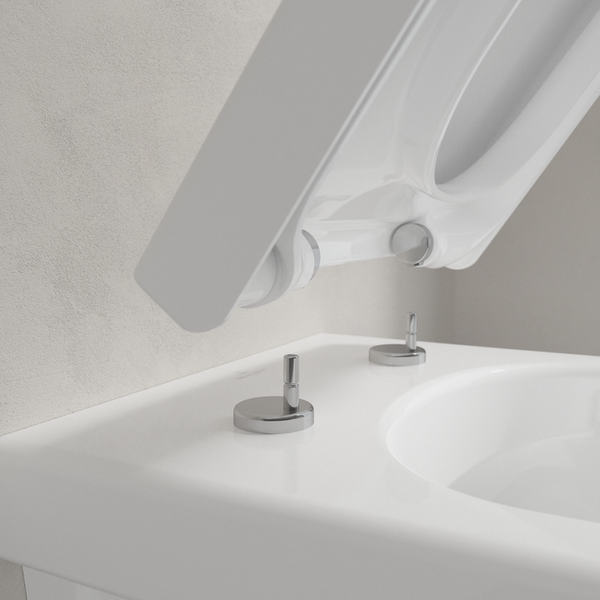 Сидіння кришка для унітаза Villeroy & Boch Architectura 9M66S201 SoftClosing QuickRelease White Alpin 9M66S201 фото