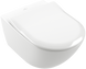 Сидіння кришка для унітаза Villeroy & Boch 9M78S101 Subway 2.0 SlimSeat SoftClosing QuickRelease White Alpin 9M78S101 фото 2