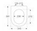 Сидіння кришка для унітаза Villeroy & Boch Architectura 9M66S201 SoftClosing QuickRelease White Alpin 9M66S201 фото 3
