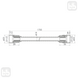 Imprese Grafiky графитовый Шланг для душа, нержсталь (170см; 1/2x1/2; anti-twist). ZMK0424070363 96281 фото 2